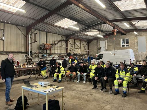Formation en entreprise, sensibilisation à la sécurité routière en atelier